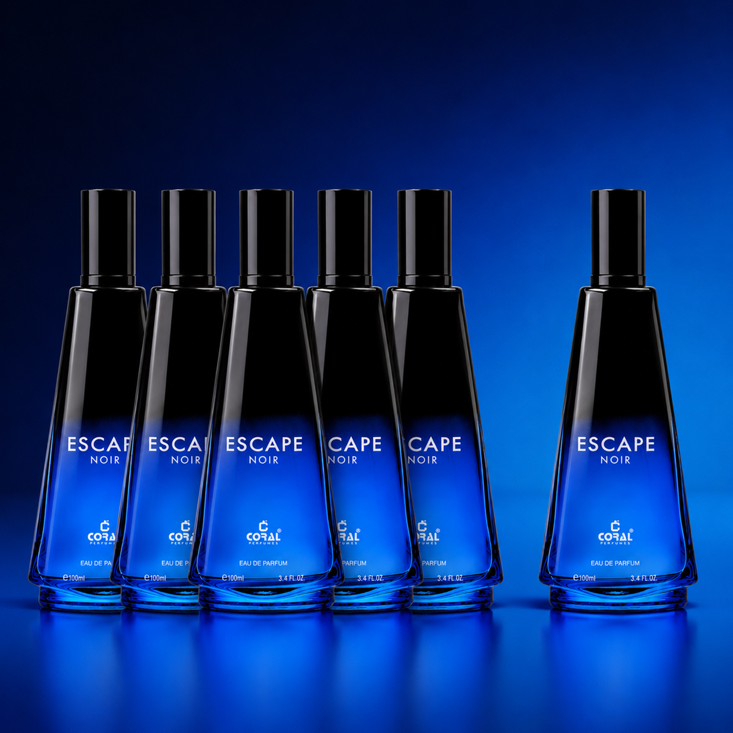 Escape Noir For Men Eau De Parfum 100ml Buy 5 Get 1 Free