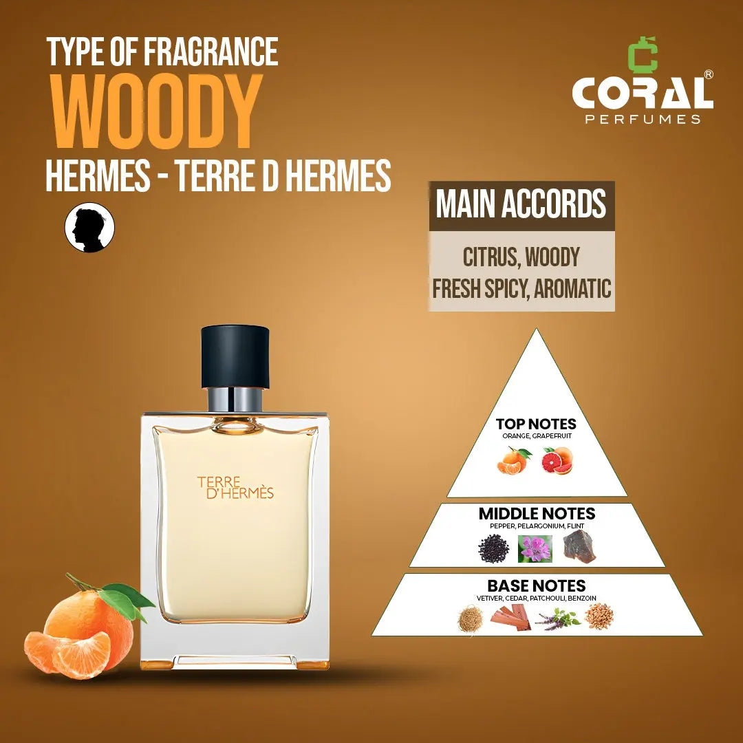 Hermes Terre D`Hermes For Men EDT 200Ml