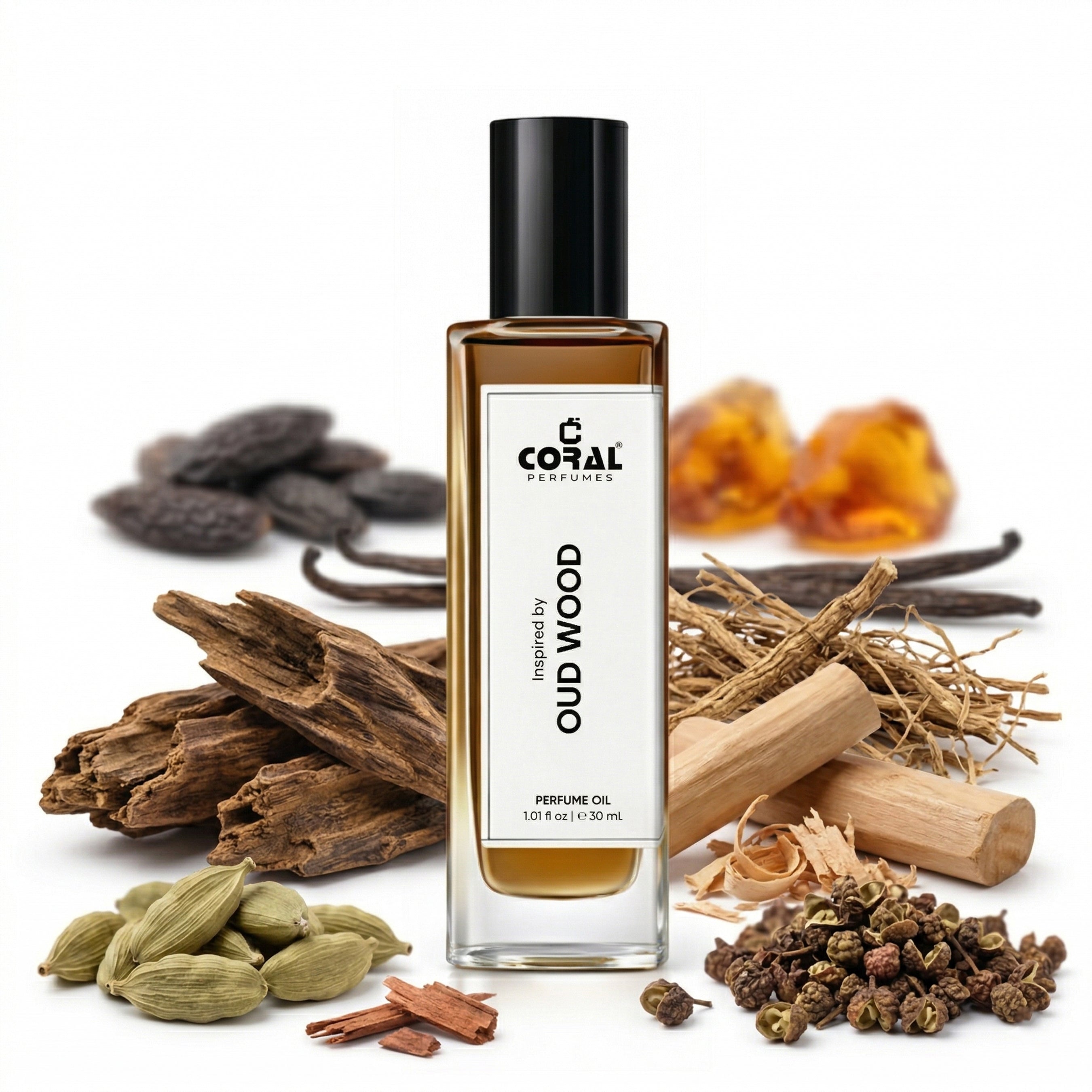 Coral Oud Wood Perfume Oil 30ML – Inspired by Oud Wood