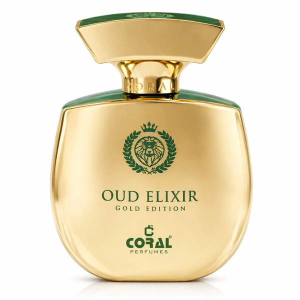 Coral Oud Elixir Gold Edition For Unisex Extrait De Parfum 100ml