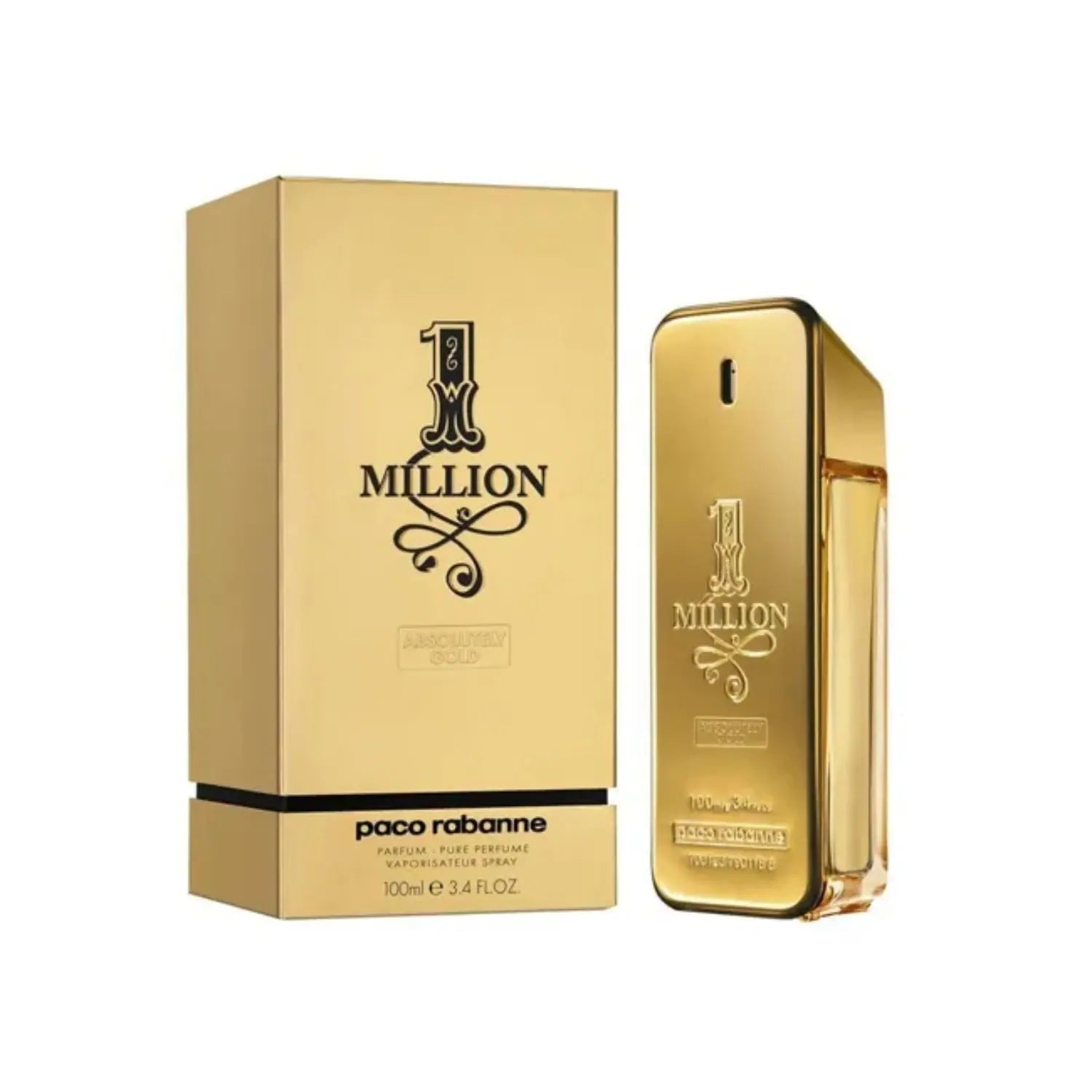 paco rabanne 1 million absolutely gold for men edp 100ml