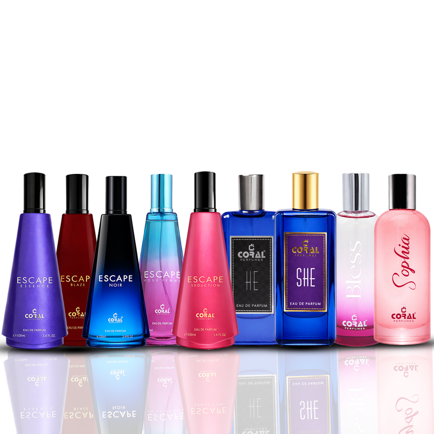 Coral Ultimate 9-in-1 Perfume Combo