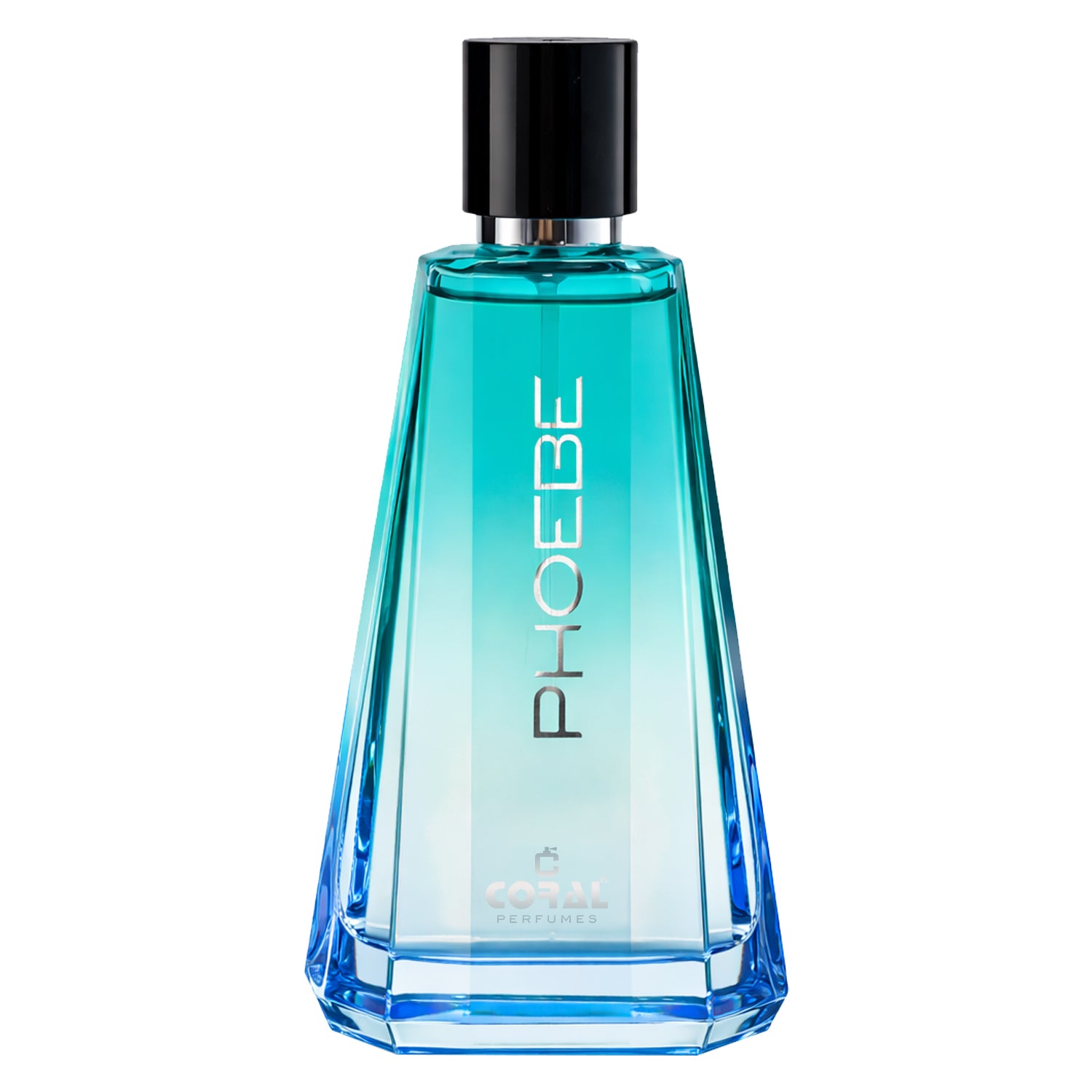 Unisex Coral Phoebe EDP perfume bottle, 100ml, with elegant floral and citrus design by Bin Kamal Perfumes.