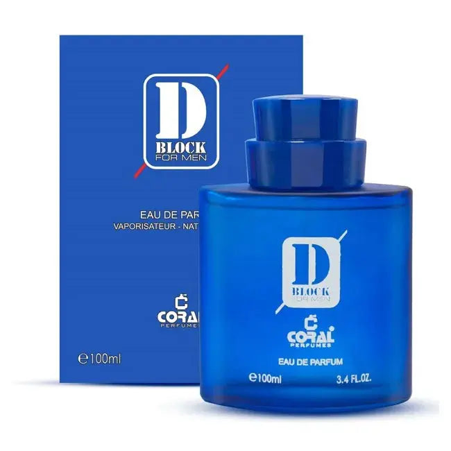 Coral D Block Blue For Men EDP 100ml Bin Kamal Perfumes