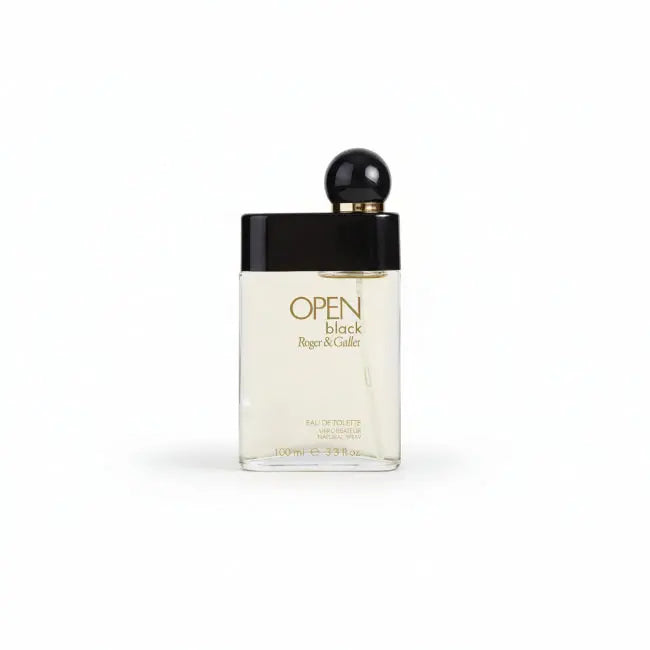roger gallet open black for men edt 100ml