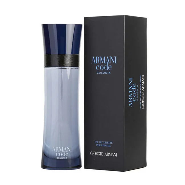 Armani Code Colonia Pour Homme Eau De Toilette 75Ml