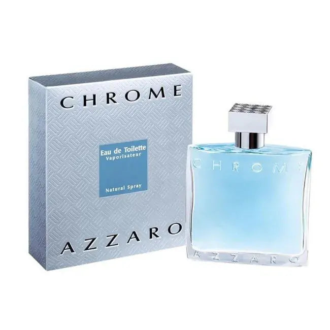 Azzaro Chrome For Men EDT 100Ml Bin Kamal Perfumes