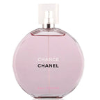 Chanel Chance Eau Tendre for Women Eau de Toilette 150ml bottle with pink and clear packaging, elegant design and floral accents.