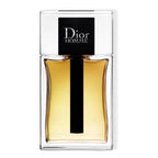 Dior Homme Eau De Toilette 100ml bottle with sleek design, displayed on a neutral background.