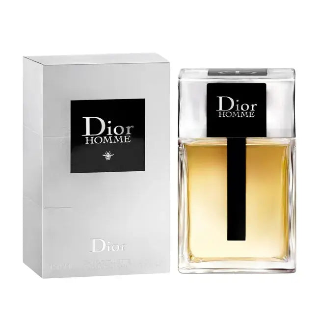Dior Homme Eau De Toilette 150ml bottle with sleek design, displayed on a neutral background.