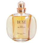 Dior Dune for Women Eau De Toilette 100ml bottle, elegant fragrance with floral and woody notes, displayed on a neutral background.