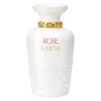Coral Rose Blanche women's EDP perfume bottle, floral fragrance in 80ml, by Bin Kamal Perfumes.