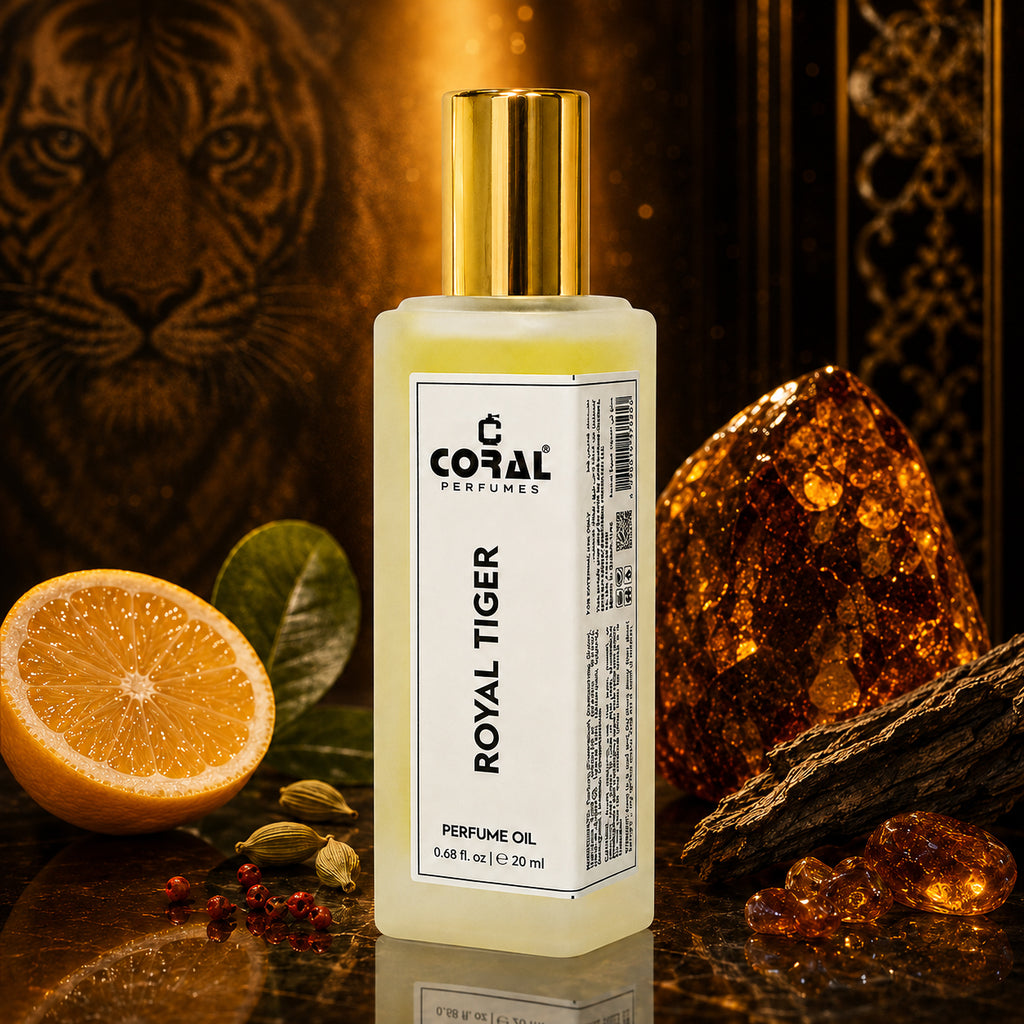 Coral Royal Tiger Perfume Oil 20 ML Inspired By Bvlgari Tygar