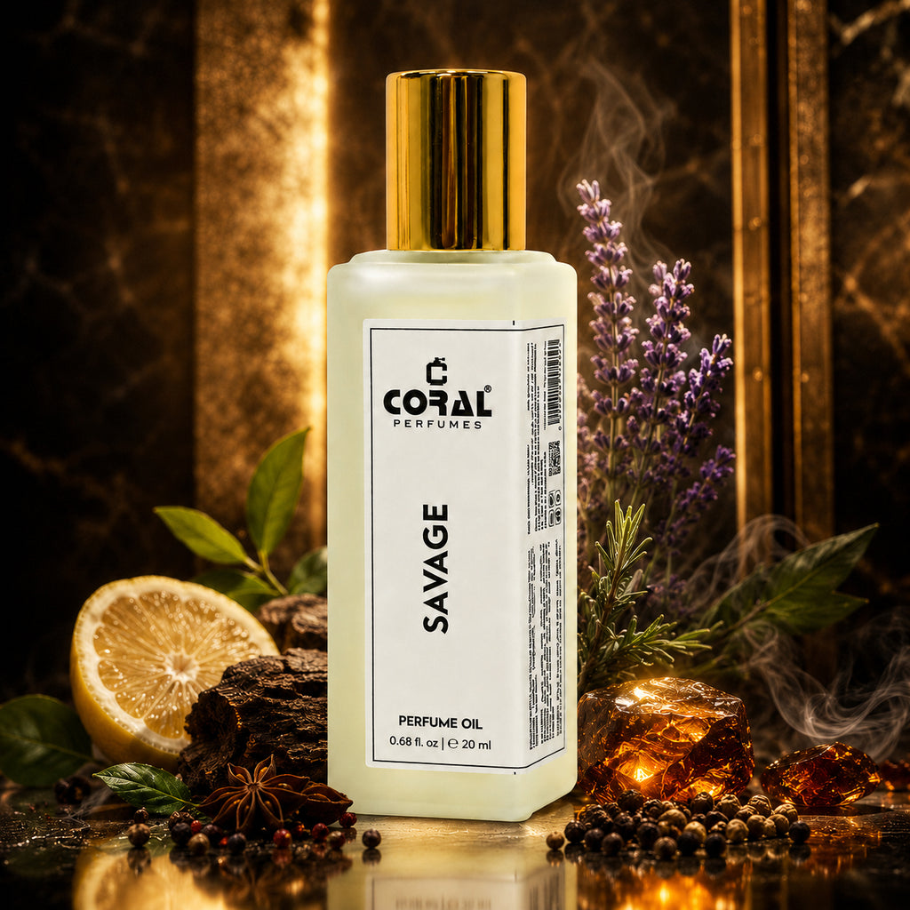 Coral Savage Perfume Oil 20 ML Inspired By Dior Sauvage