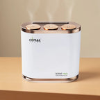 Coral Scent Trio Smart Diffuser Combo – Diffuser Machine + 3 x 300ml Aroma Oils