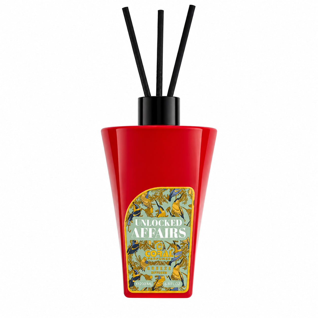 CORAL UNLOCKED AFFAIRS CANDLE + DIFFUSER / 200 G + 200 ML SET