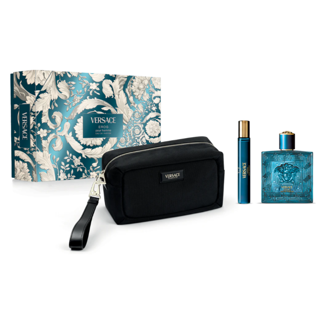 VERSACE EROS EDT 100ML SET FOR MEN