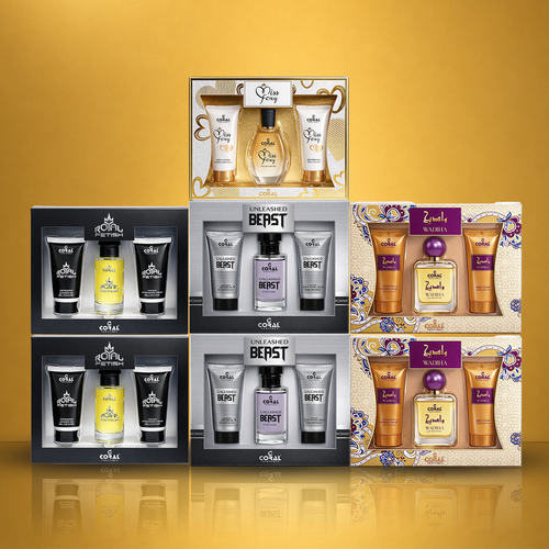 Coral 7-Piece Perfume Gift Set – For Men & Women | Gifting Collection
